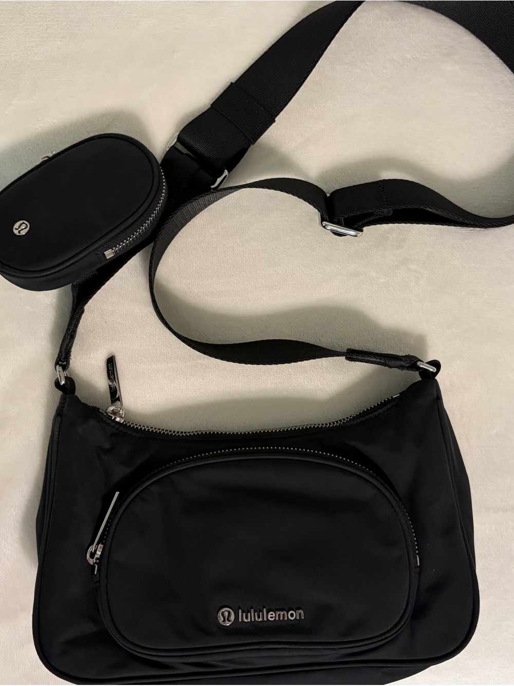 Lululemon Nylon Crossbody with Detachable Pouch